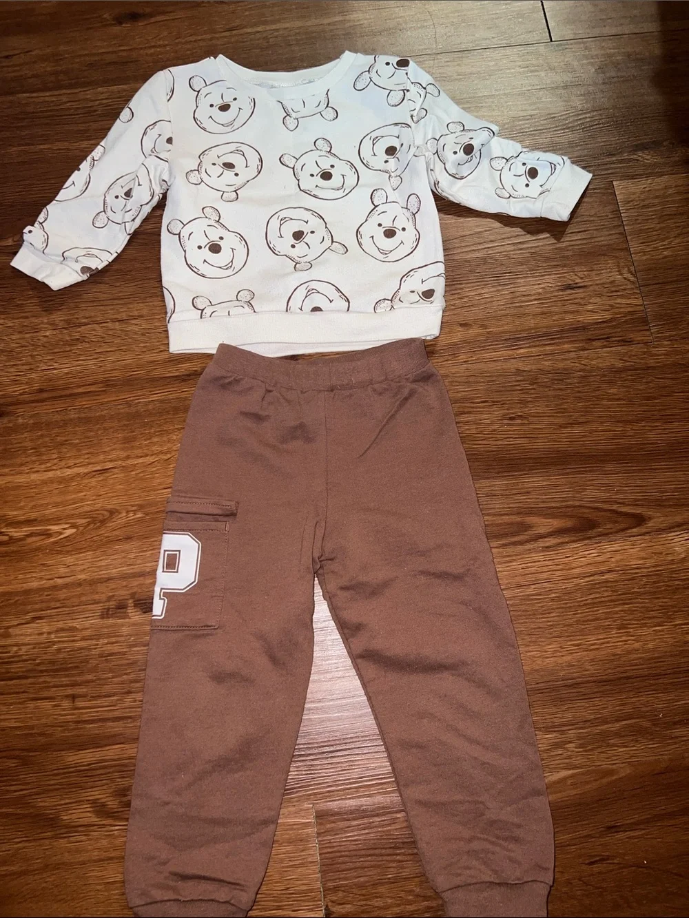 Disney Brown Kids Sweatpants Joggers